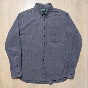 Gitman Brothers Gray Button-Down Casual Shirt